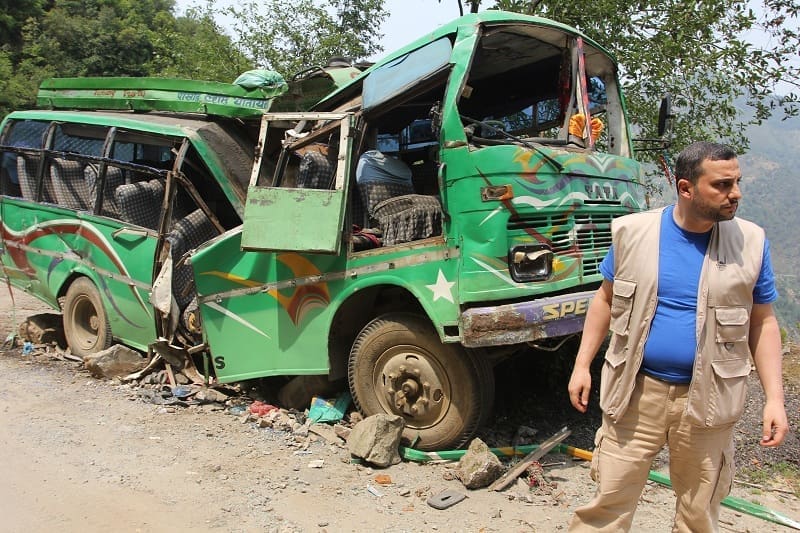 Inside were signs of the people who had been inside.