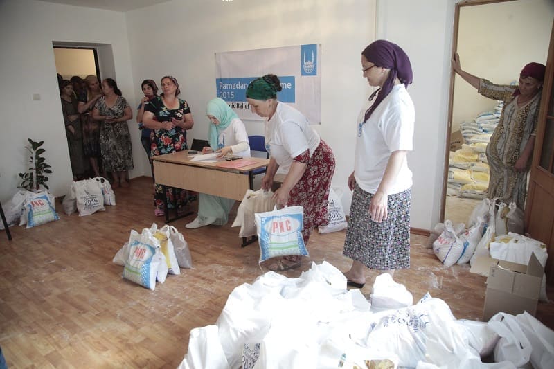 Amina says Islamic Relief is helping young people in Chechnya.