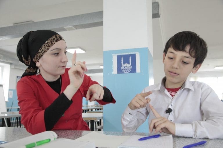 In the framework of the project about 80 disabled including 30 women and 250 deaf and hearing impaired children the opportunity to study Arabic and bases of Islam