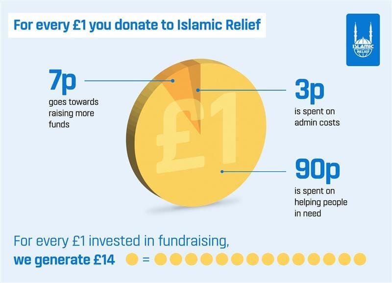 £1 Donation infographic 2025